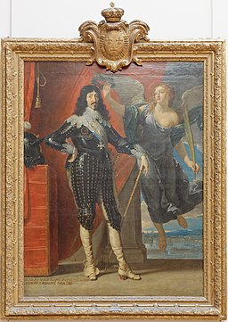 Louis XIII couronné par la Victoire by Philippe de Champaigne Louvre INV 1135 n01
