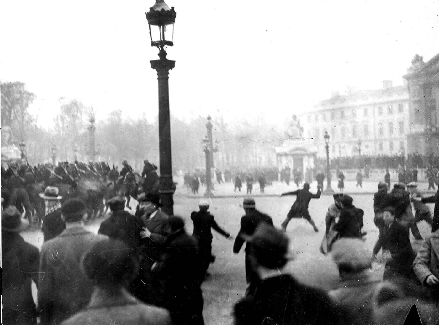 Émeute du 6 février place de la Concorde