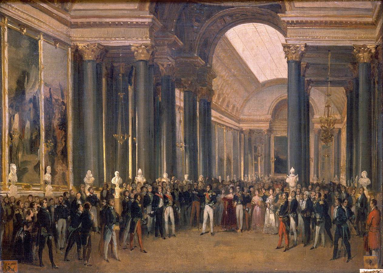 François-Joseph Heim- Louis-Philippe inaugurant la Galerie des Batailles, 1837