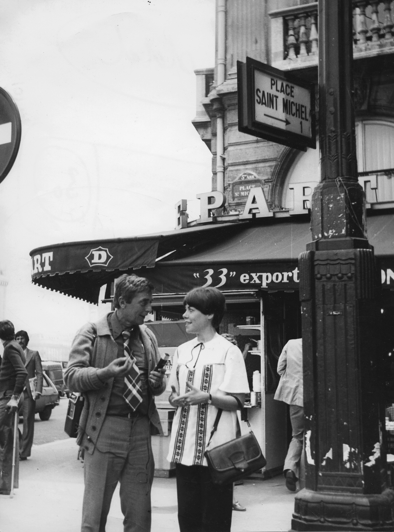 Place Saint Michel, Paris, 1977