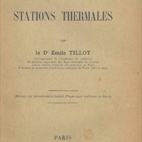 Les Utérines aux Stations Thermales ; suivi de réponse aux objections