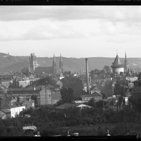 Vue générale de Rouen prise des hauteurs au nord
