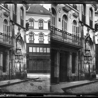 Rouen. Fontaine de la Crosse rue de l'Hôpital
