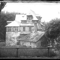 Rouen. Bâtiment du Colombier (dans l'actuel CHU Charles Nicolle)