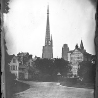 Rouen. Les jardins de l'Hôtel de Ville