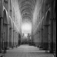 Intérieur de la Cathédrale de Rouen (nef)