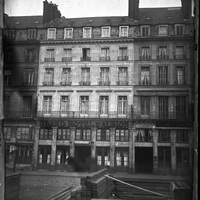 Rouen. Façade du Grand Hôtel d'Albion, quai de la Bourse