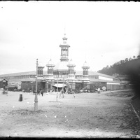 Rouen. Pavillon mauresque de l'exposition nationale et régionale au Champ de Mars en 1884