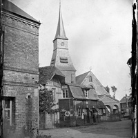Église dans un village