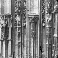 Détail de façade d'église