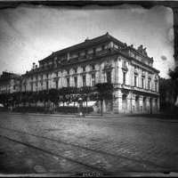 Rouen. Façade sud du Théâtre des Arts