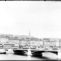 Rouen. La Seine et le pont Boieldieu
