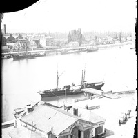 Rouen. Le steamer Le Furet