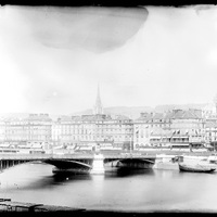Rouen. Le pont Boieldieu