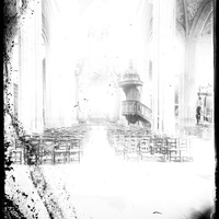 Rouen. Intérieur de l'église Saint-Maclou